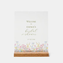 ボホ ワイルドフラワー エレガント ブライダルシャワー