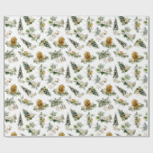 ボホ ワークカラー クリスマスコンポジション グリーティング ラッピングペーパー (フラット)