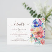 ボホ ヴィブラント フラワーズ 封入カード エンクロージャーカード (スタンド正面)