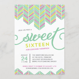 ボホSweet sixteen 招待状