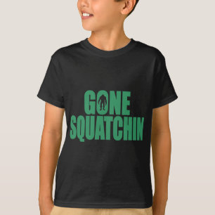 ボボによって行くSQUATCHINのワイシャツFindingBigfoot Tシャツ