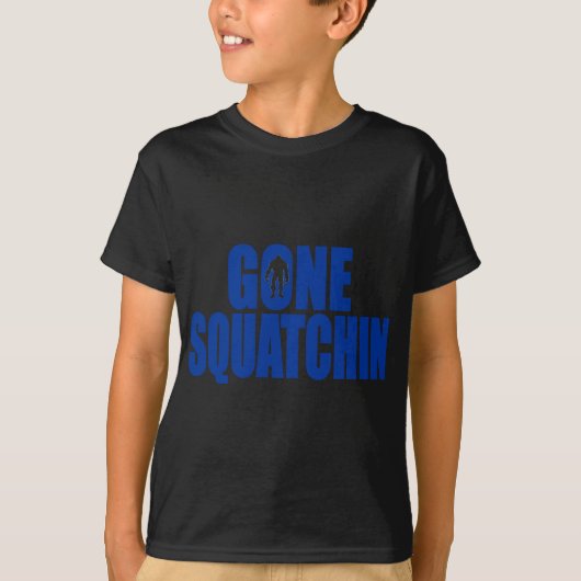 ボボによって行くSQUATCHINのワイシャツFindingBigfoot Tシャツ (正面)