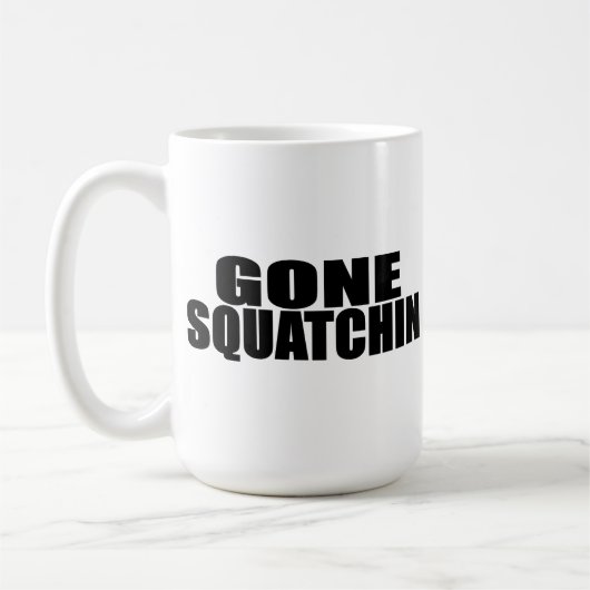 ボボの*ORIGINAL*によって行くSQUATCHINと同一 コーヒーマグカップ (左)