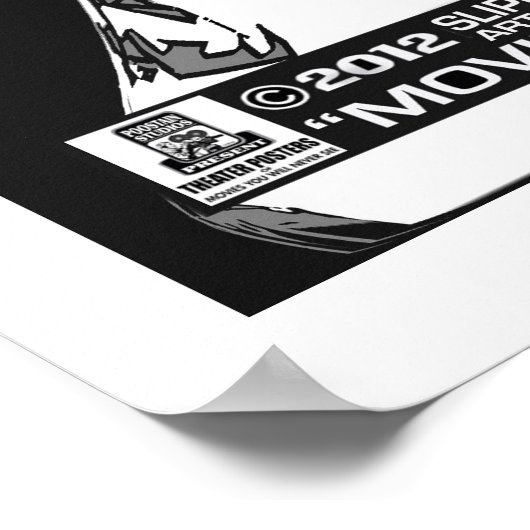 ボボピエロゾンビの攻撃 ポスター (角)