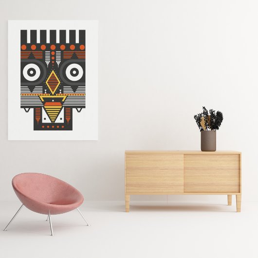 ボボボバマスク キャンバスプリント