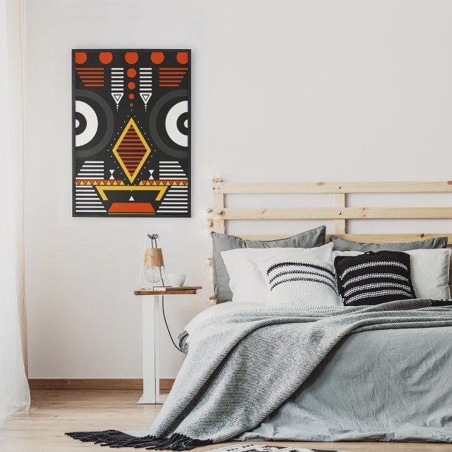 ボボボブワトライバル メタルプリント (クリエイターアップロード済み)