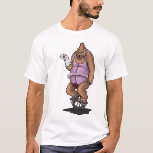 ボボ一輪車くま Tシャツ