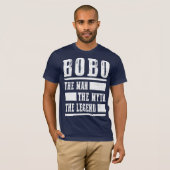 ボボ人神話伝説 Tシャツ (正面フル)