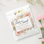 ボミニマルホフローラ結婚結婚式の引き出物バッグ フェイバーバッグ (封をした状態)