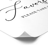 ボミニマルホブライダルシャワー親善署名 ポスター (角)