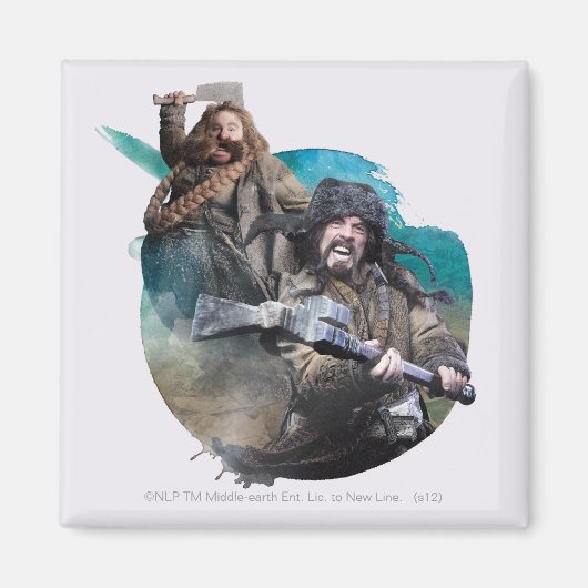 ボムバーとボファー マグネット (正面)