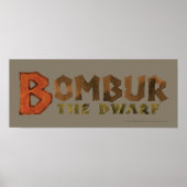 ボムバー名 ポスター (正面)