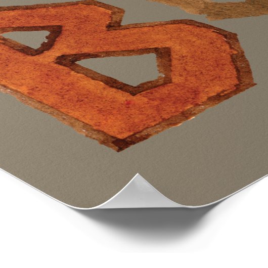 ボムバー名 ポスター (角)