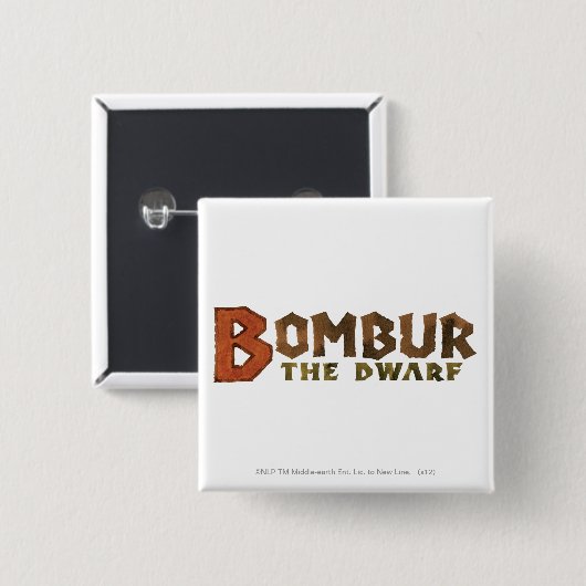 ボムバー名 缶バッジ (正面&裏面)