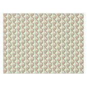 ボムベ焼いたアラスカレトロデザートフードアイスクリーム テーブルクロス (正面(横))