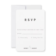 ボモダンタニカルコレクションRSVPカード