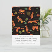 ボモダンタニカルタイガー誕生日パーティー 招待状 (スタンド正面)