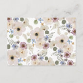 ボモダンタニカル結婚フローラ詳細 エンクロージャーカード (裏面)