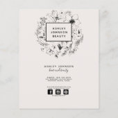 ボモダンタニカル赤面ブラック3サービススパメニュー (裏面)