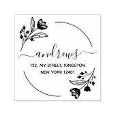 ボモダンタニカル離れフローラ セルフインキングスタンプ (デザイン)