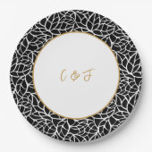 ボモダンタニ結婚カルテーマ ペーパープレート (正面)