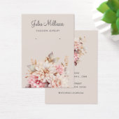 ボモダンホエレガントフローライヤリング表示カード (デスク)