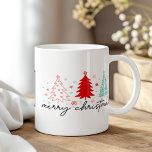 ボモダンホカスタムロゴクリスマスギフトマグ コーヒーマグカップ<br><div class="desc">このボ祝ホロゴクリスマスギフトマカスタムグとスタイルの休日のシーズン。このマグカップは、3本の手で描かれたボホモダンー・クリスマスの木とスクリプトインスパイアフォントの「メリー・クリスマス」のメッセージを含むツイストでフェスティバルの応援を持つ魅力的。贈り物に企業の最適なマグカップは、お客様のビジネスカスタムパートナー、クライアント、または従業員に理想的で思慮深いプレゼントとして、あなたのロゴを追加することを可能にする。暖かくカラフルデザインとパーソナライゼーションのオプションを備え、クリスマスの季節にクリスマスの喜びと感謝を広げる思い出に残る方法である。</div>