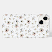 ボモダンホフローラデザインiPhoneケース Case-Mate iPhoneケース (裏面 (横))