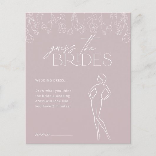 ボモダンホフローラブライダルシャワーゲーム (正面)