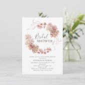ボモダンホフローラリースブライダルシャワー 招待状 (スタンド正面)