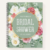 ボモダンホブライダルシャワーギフトリスト ノートブック (正面)