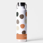 ボモダンホ抽象芸術水玉模様 ウォーターボトル (正面)