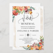 ボモダンホ秋マリゴルド誓願の更新招待 招待状 (正面/裏面)