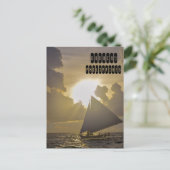 ボラカイサンセット ポストカード (スタンド正面)