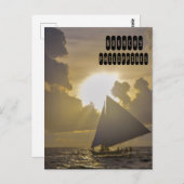 ボラカイサンセット ポストカード (正面/裏面)