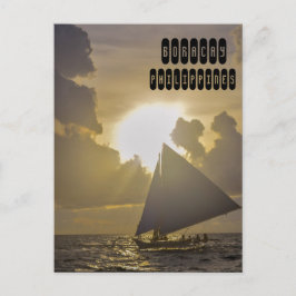 ボラカイサンセット ポストカード