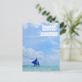 ボラカイパラセーリング ポストカード (スタンド正面)