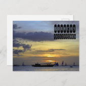 ボラカイビーチフィリピン ポストカード (正面/裏面)