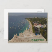 ボラカイフィリピン ポストカード (正面/裏面)