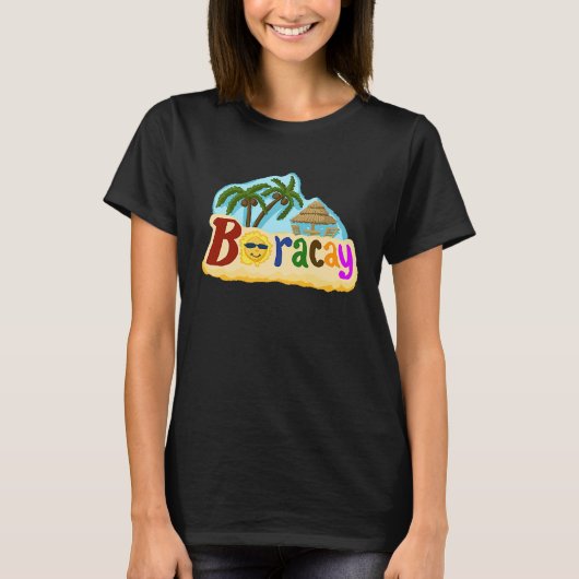 ボラカイ島フィリピン Tシャツ (正面)