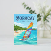 ボラカイ島 フィリピン ポストカード (スタンド正面)