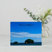 ボラカイ葉書 箔シーズンポストカード (立ち正面)