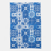 ボラカイ ブルー キッチン タオル (縦)