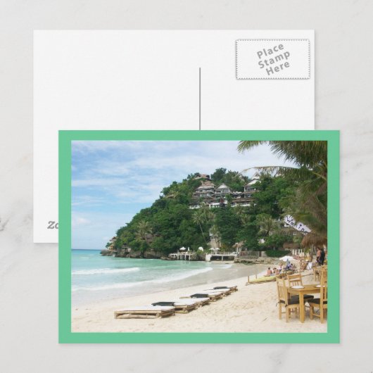 ボラカイ ポストカード (正面/裏面)
