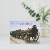 ボラックスワゴンデスバレーカリフォルニア ポストカード (スタンド正面)