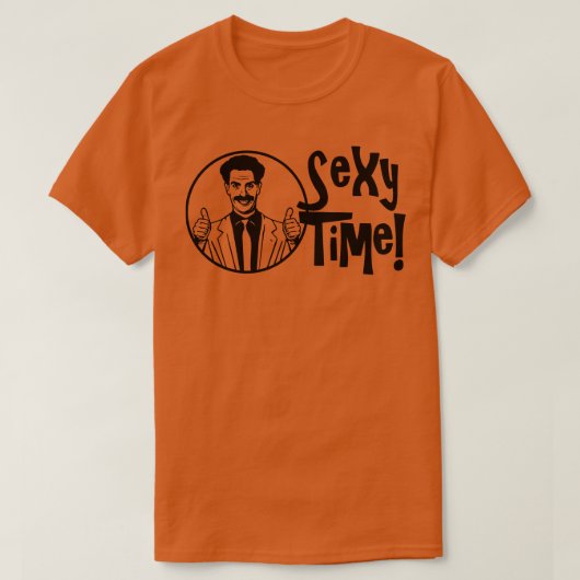 ボラットセクシー時間 Tシャツ (デザイン正面)