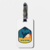 ボラピークアイダホサンライズ ラゲッジタグ (裏面縦)