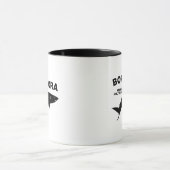 ボラボラでシャークスキューバダイビング マグカップ (中央)