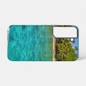 ボラボラのラグーン SAMSUNG GALAXYケース (裏面横)
