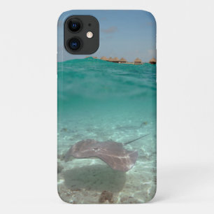ボラボラの水中エイ iPhone 11 ケース